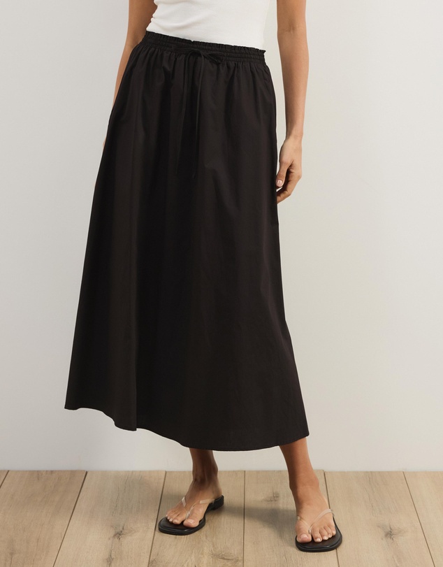 Atmos&Here - Caitlin Cotton Midi Skirt