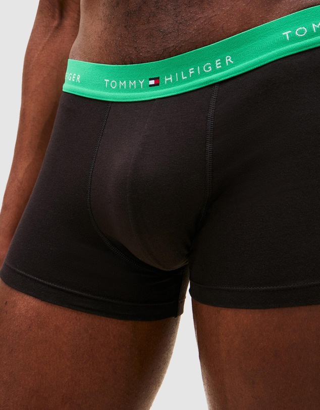 Tommy Hilfiger - 3-Pack Essential Logo Waistband Trunks