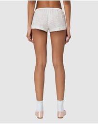 EDIKTED - Love Lace Shorts