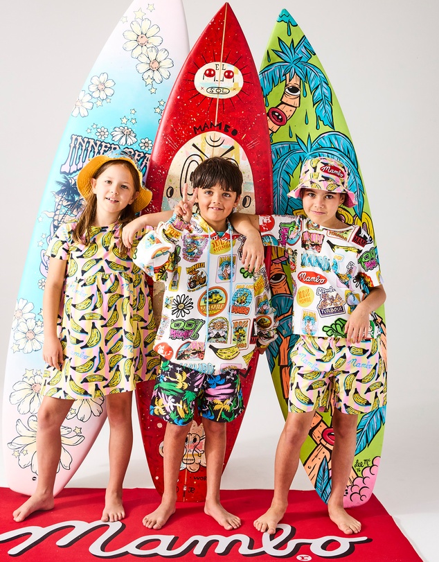 Kip&Co - KipCo x Mambo Sticker Club Organic Cotton T-Shirt - Kids