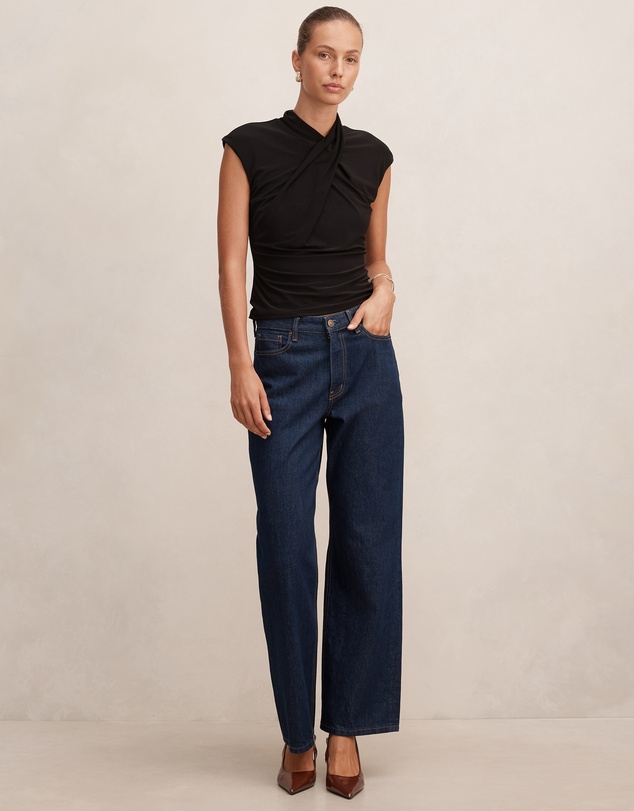 Forever New - Trinity Twist High Neck Top