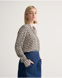 Oxford - Poppy Printed Blouse