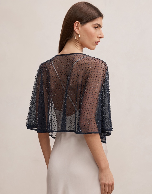 Forever New - Eloise Beaded Cape