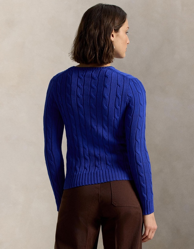 Polo Ralph Lauren - Cable-Knit Cotton Crewneck Sweater - ICONIC EXCLUSIVE