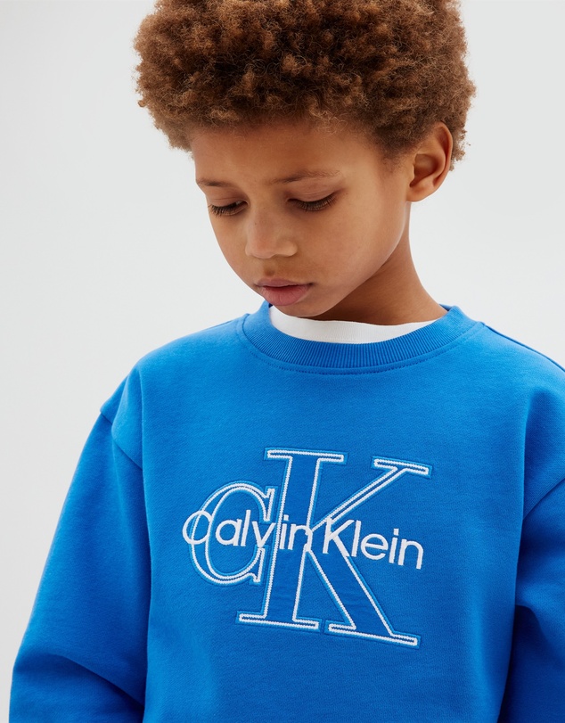 Calvin Klein Jeans - Boys Monologo Terry Sweatshirt