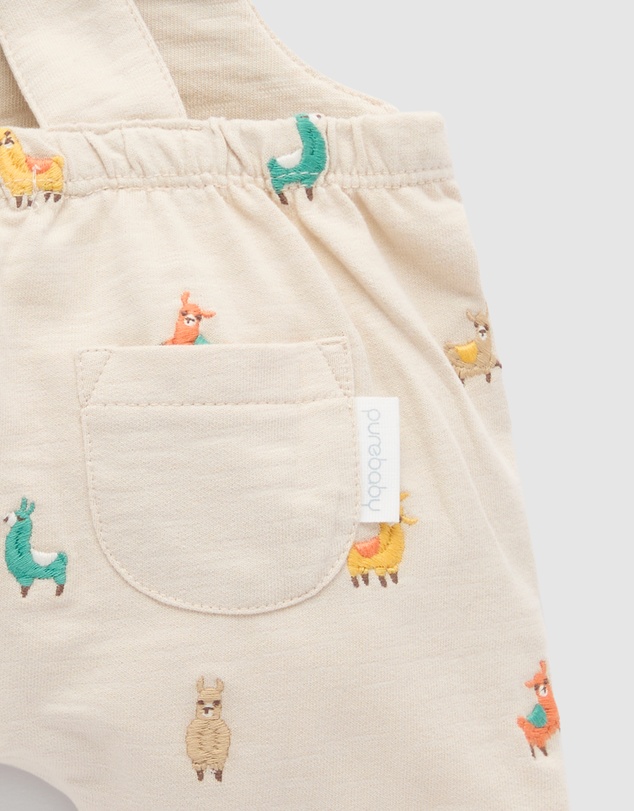 Purebaby - Broderie Overall -Kids-Babies