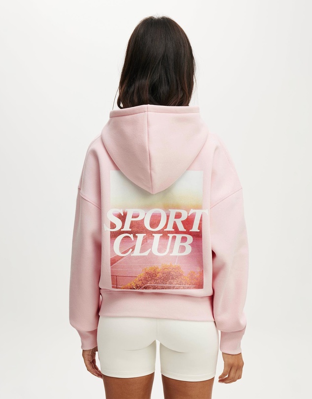 Cotton On Body Active - Plush Premium Graphic Hoodie