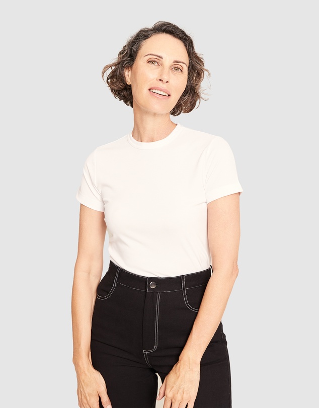 Boody - Ribbed Crew Neck T-Shirt