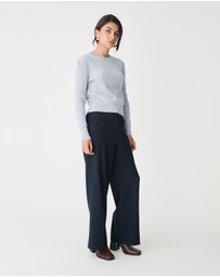 Forcast - Juanita Cotton Cable Knit