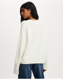 Cotton On - Luxe Crew Neck Sweater