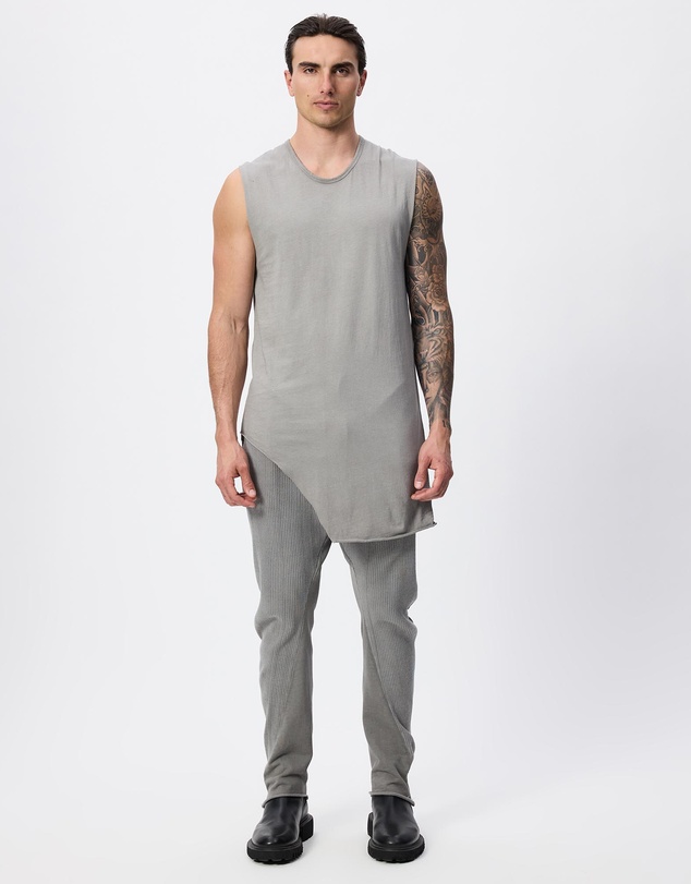 Surrounded By Ghosts - The Graftonite Asymmetrical Cotton Tail Muscle T-Shirt
