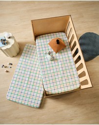 Linen House Kids - Playground 2-Piece Cot Fitted Sheet Set