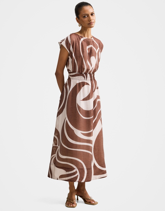 Forever New Petite - Callie Petite Ruched Midi Dress