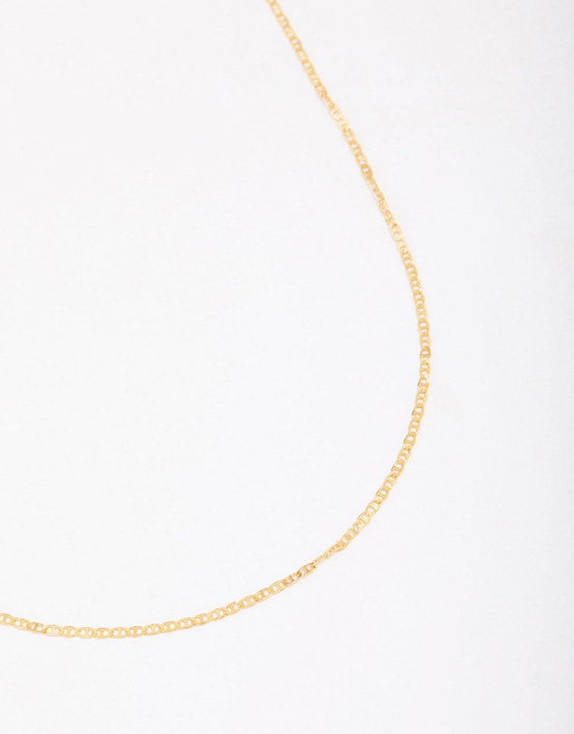 Lovisa - Gold Plated Sterling Silver Long Chain Necklace