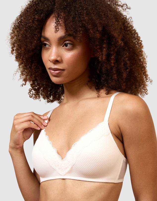 Passionata - Brooklyn Lace Trim V-Neck Wireless Padded Bralette