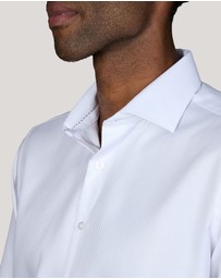 Abelard - Zengi Zig-Zag Twill Slim Fit Shirt