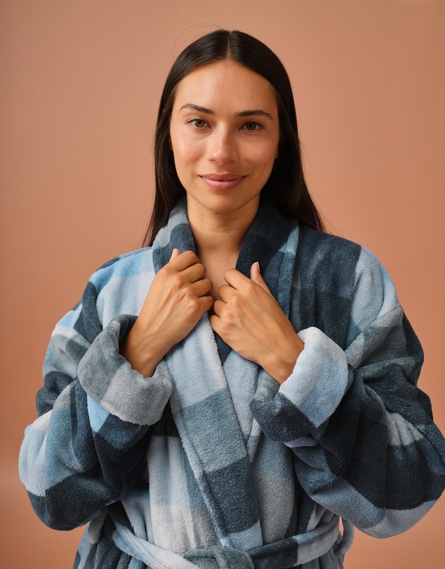 Linen House - Alec Plush Robe