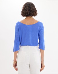 Amelius - Ottavia Three Quarter Batwing Tee