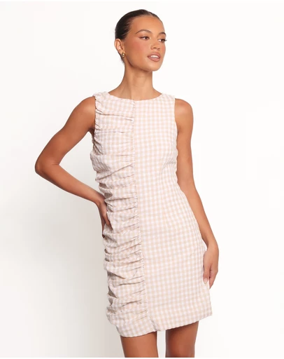 Petal & Pup - Catania Mini Dress - Beige