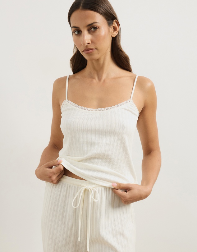 Atmos&Here - Melody Pointelle Cami & Pants Pyjama Set