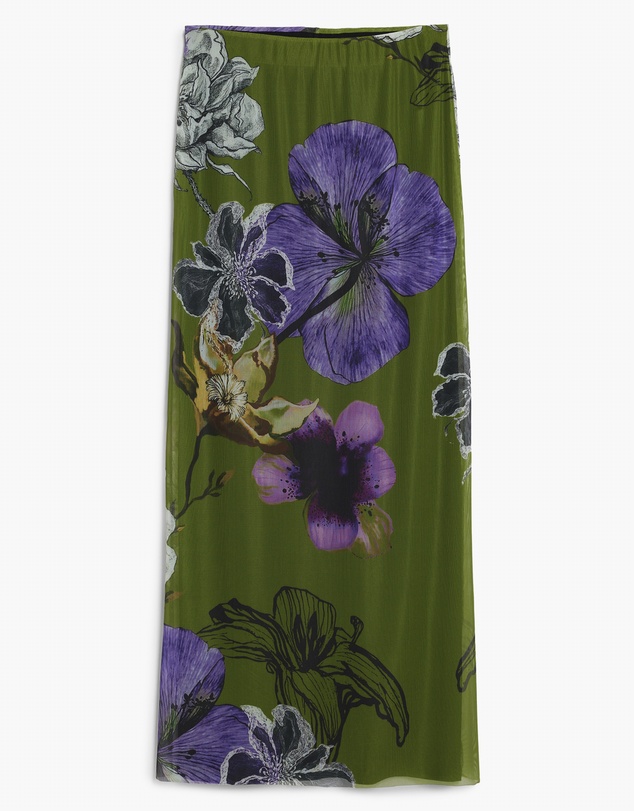 Desigual - big flowers Skirt designed by Mr. Christian Lacroix