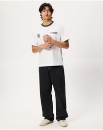 Jack & Jones - Jcobreeze SS Crew Neck Ringer Tee