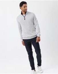 Wayver - French Rib Half Zip