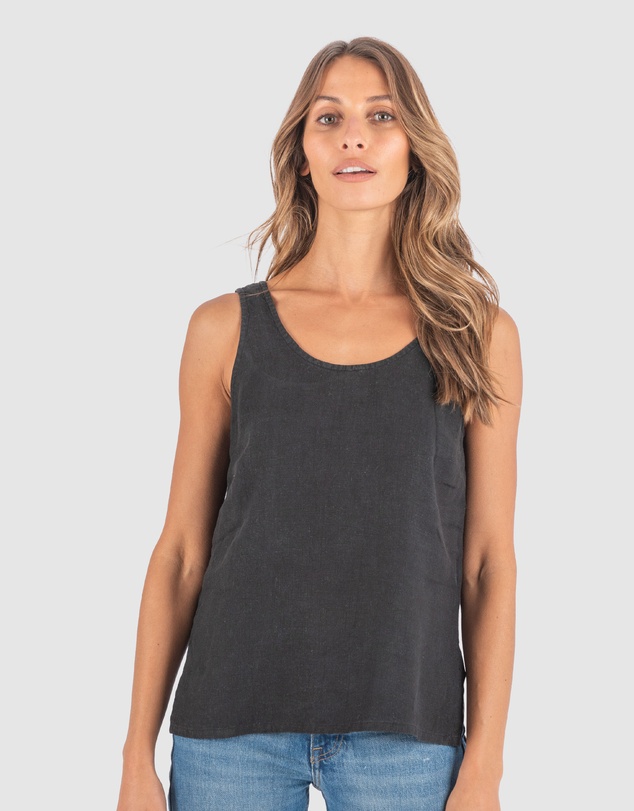 CAMIXA - Tanya Tank Linen Top
