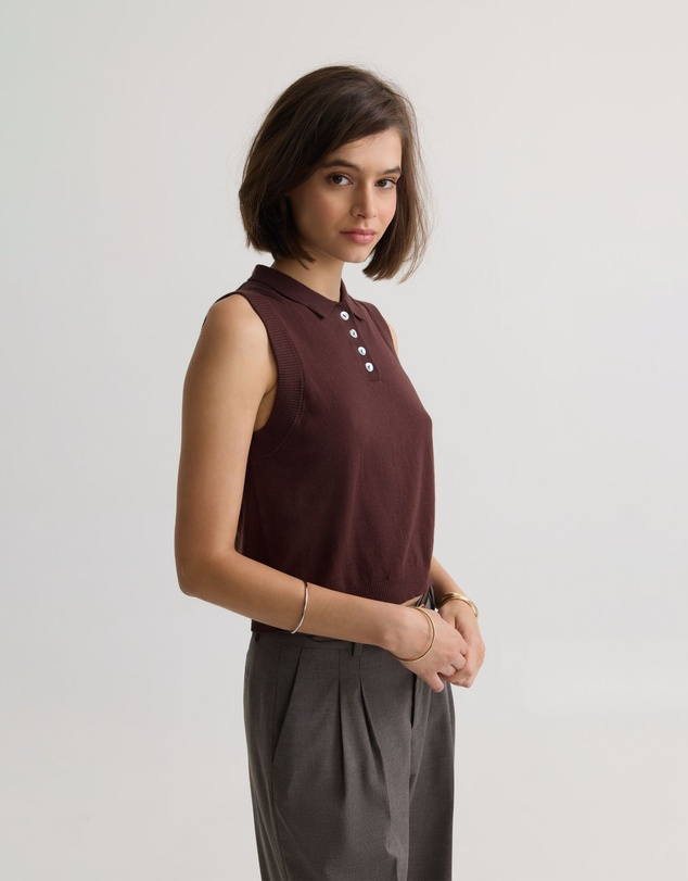 Oxford - Suki Cashmere Blend Polo