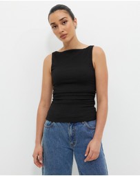 Calli - Ellis Crinkle Tank