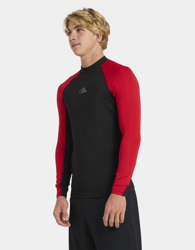 Quiksilver - Mens Everyday Heat Panel Long Sleeve Rash Vest