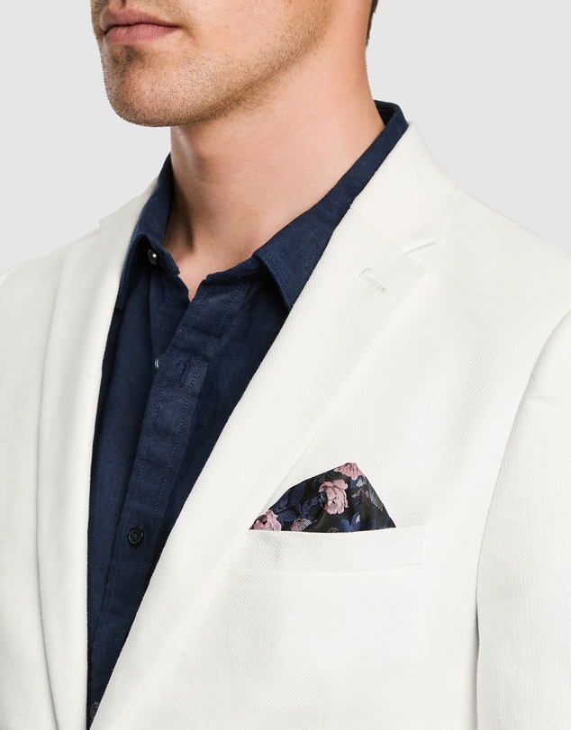 yd. - Jaxson Linen Blend Blazer
