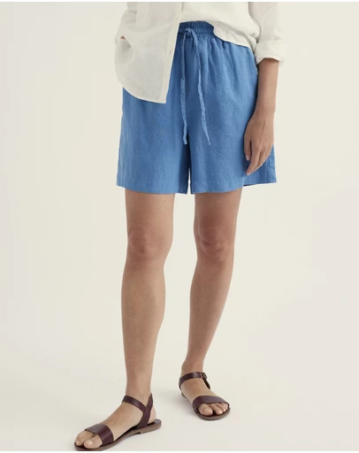 Seasalt - Tide Flow Linen Shorts