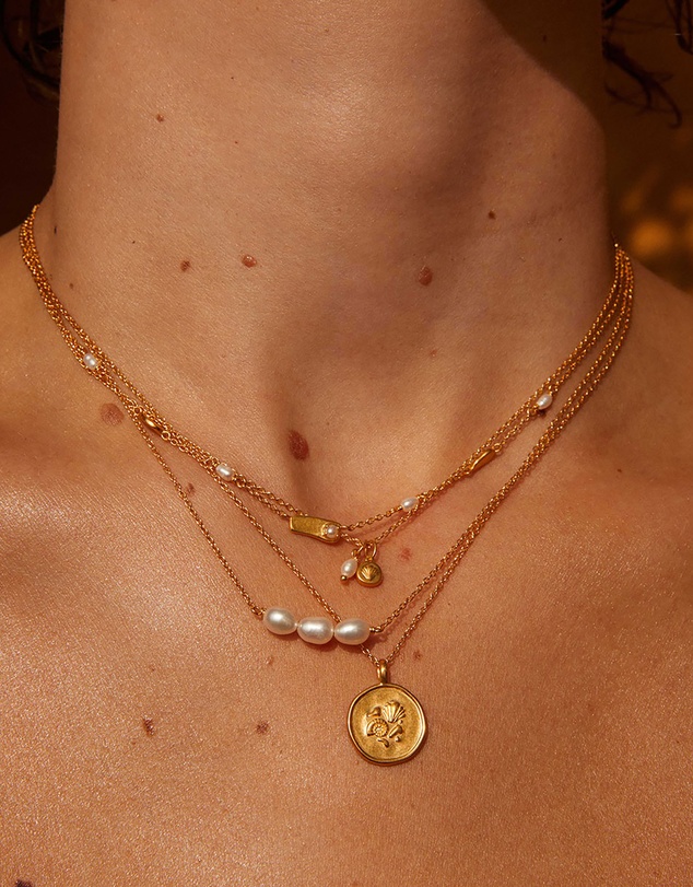 Kirstin Ash - Memoir Pearl Necklace