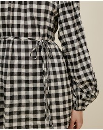 The Fated - Yvelines Check Mini Dress