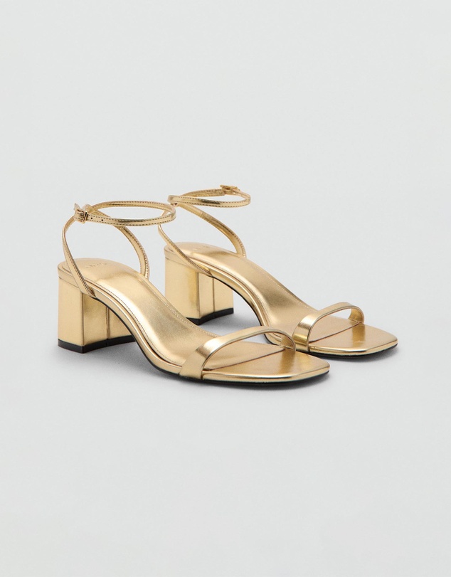 M.N.G - Block-heel Strappy Sandals