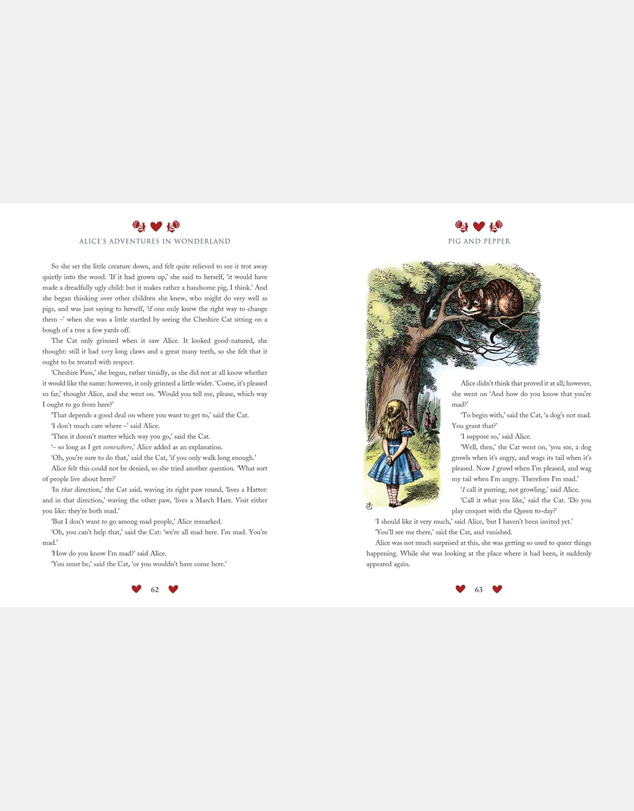 Brumby Sunstate - Alice's Adventures in Wonderland and Through the Looking Glass (Arcturus Deluxe Children's Classics)