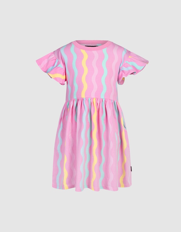 Rock Your Kid - Candry Stripe Fleur Dress