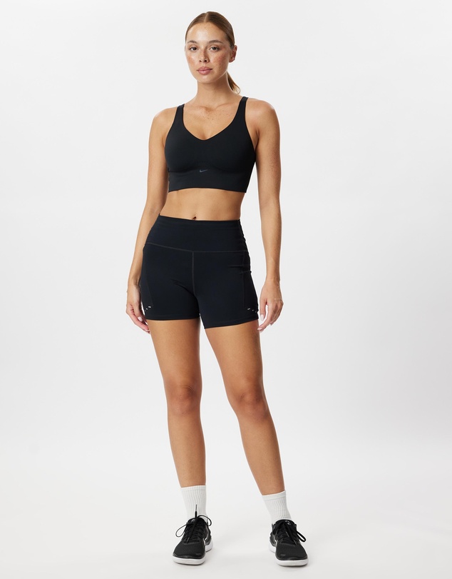 Nike - Swift Dri-FIT 4in High-Waisted Tight Running Shorts with Pockets