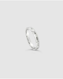 Ichu - Personalised Letter I Ring