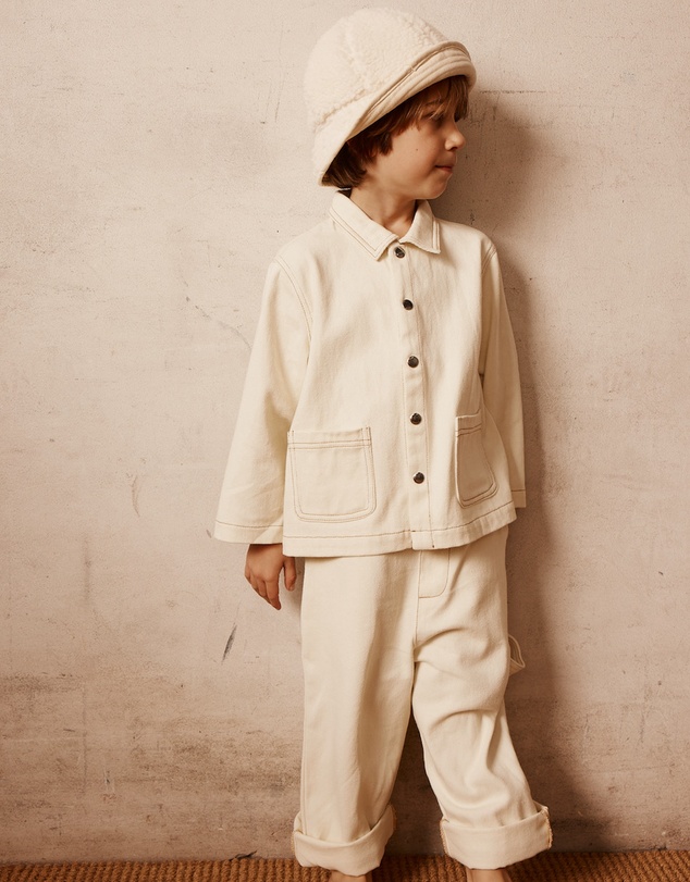 Alfred - Cecil Shearling Bucket Hat | Natural