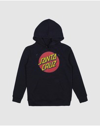 Santa Cruz - Classic Dot Front Hoodie - Teens