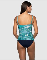 Nip Tuck Swim - Fiorenza Louise Multifit Ruched Front Tankini Top