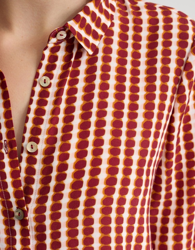 Oxford - Poppy Printed Blouse