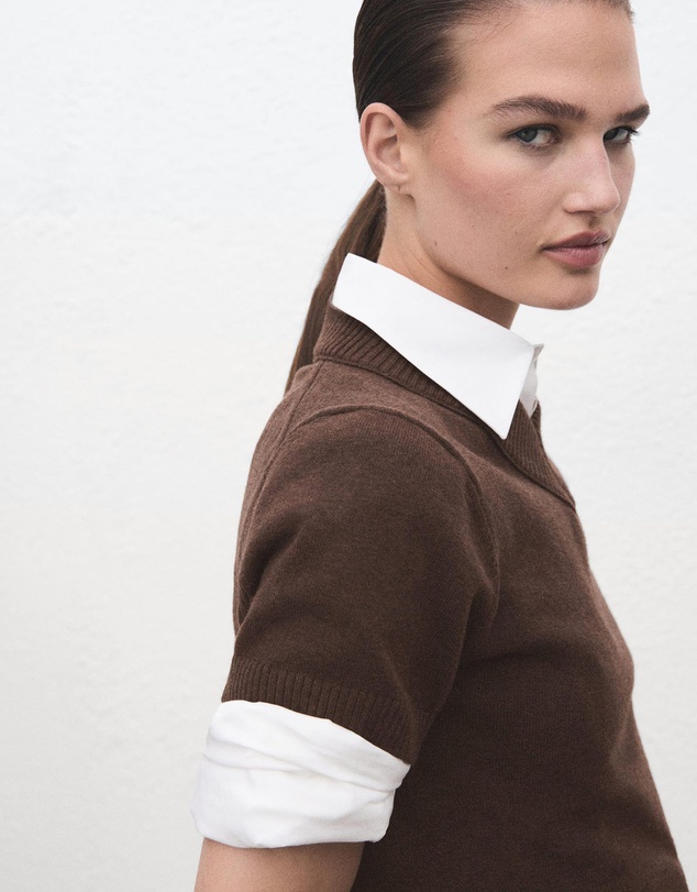 M.N.G - V-Neck Knit Sweater