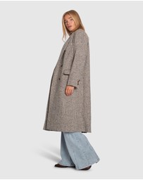 Belle & Bloom - Wherever I Go Tweed Coat