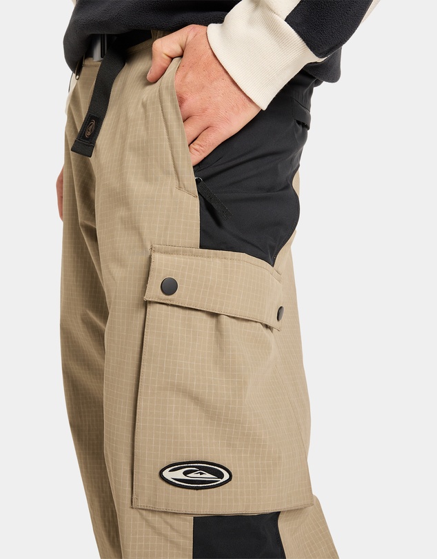 Quiksilver - Mens Snow Down Cargo Snow Pants