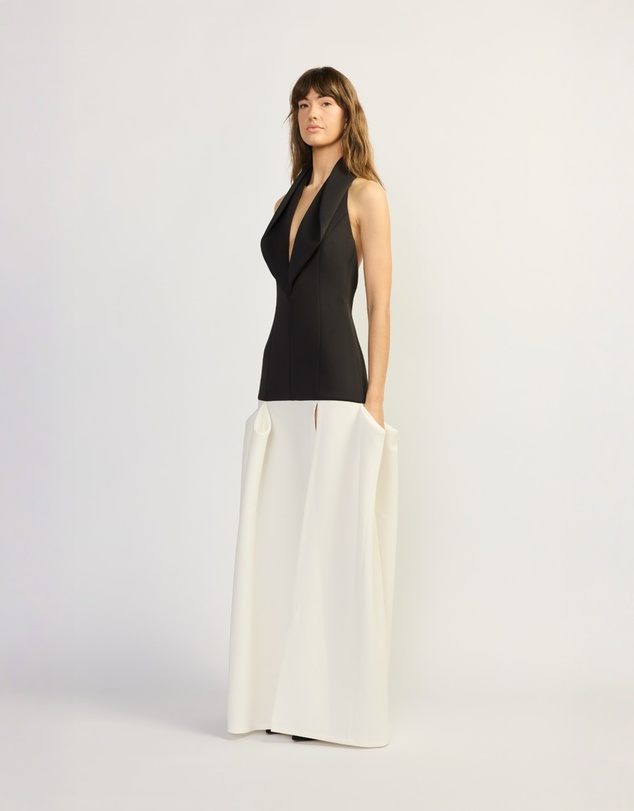 TOJHA - TARA CONTRAST MAXI GOWN