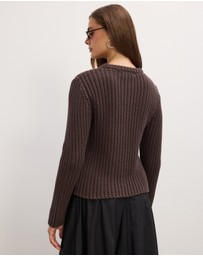 The Fated - Jonah Crew Neck Knit Jumper