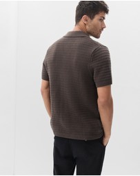 UNISON - Ripple Stitch Button Thru
